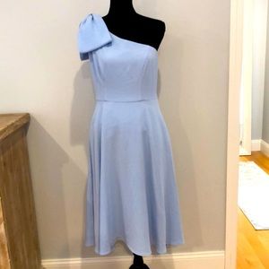 Gal meets glam powder blue dress. NWT